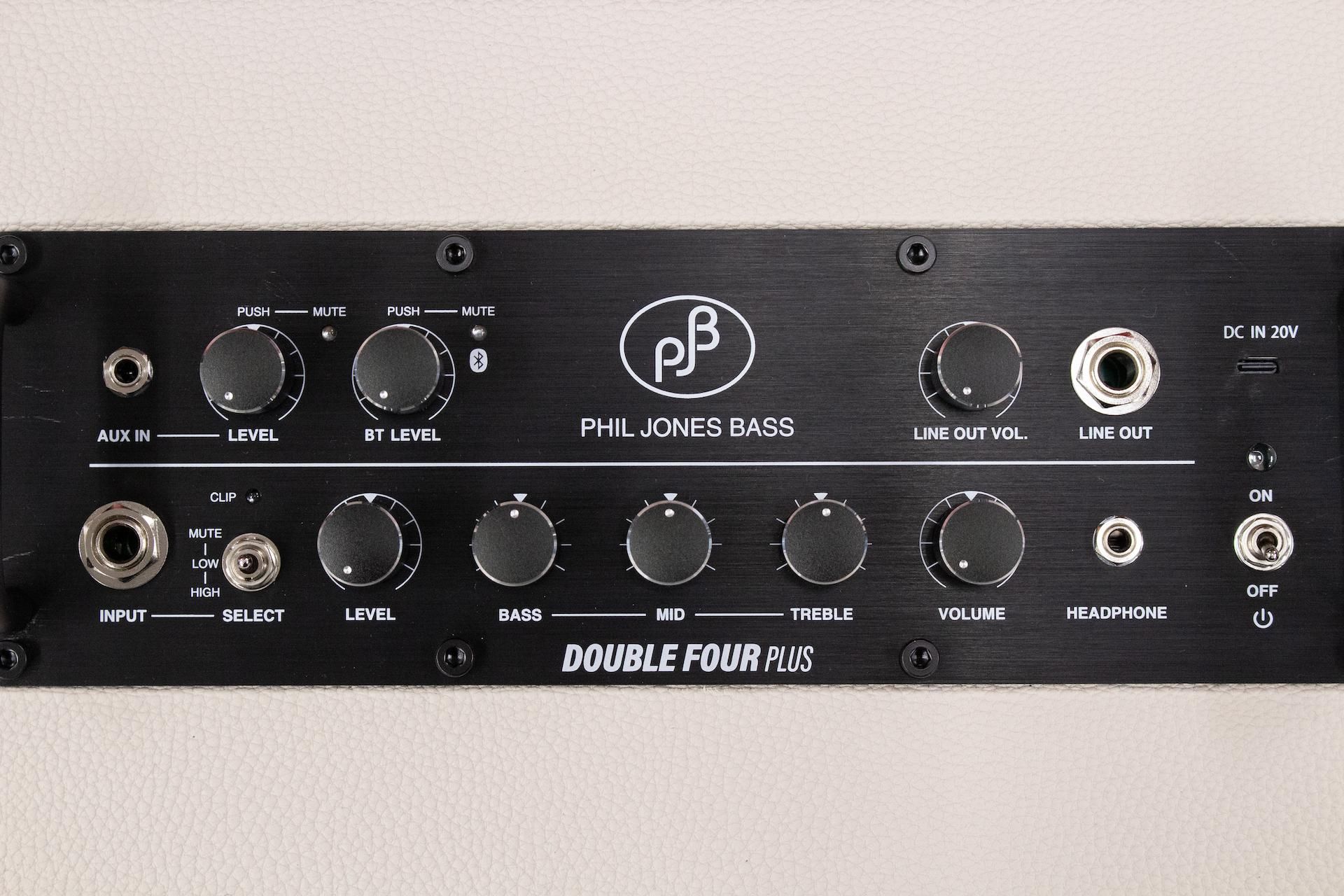 new】Phil Jones Bass / Double Four Plus White 【横浜店