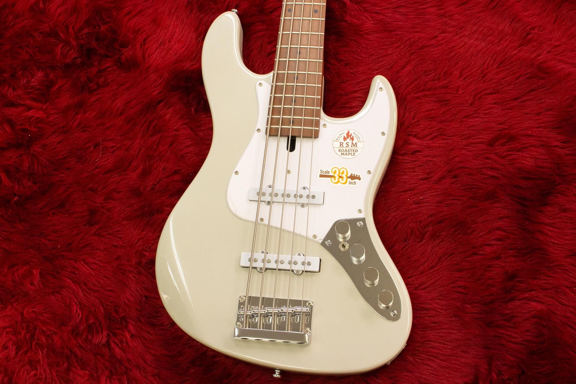 ベース Bacchus WL5-STD33-AC RSM/M WL5-STD33-AC RSM/M LG (Bacchus / バッカス) 5弦ベース エレキ