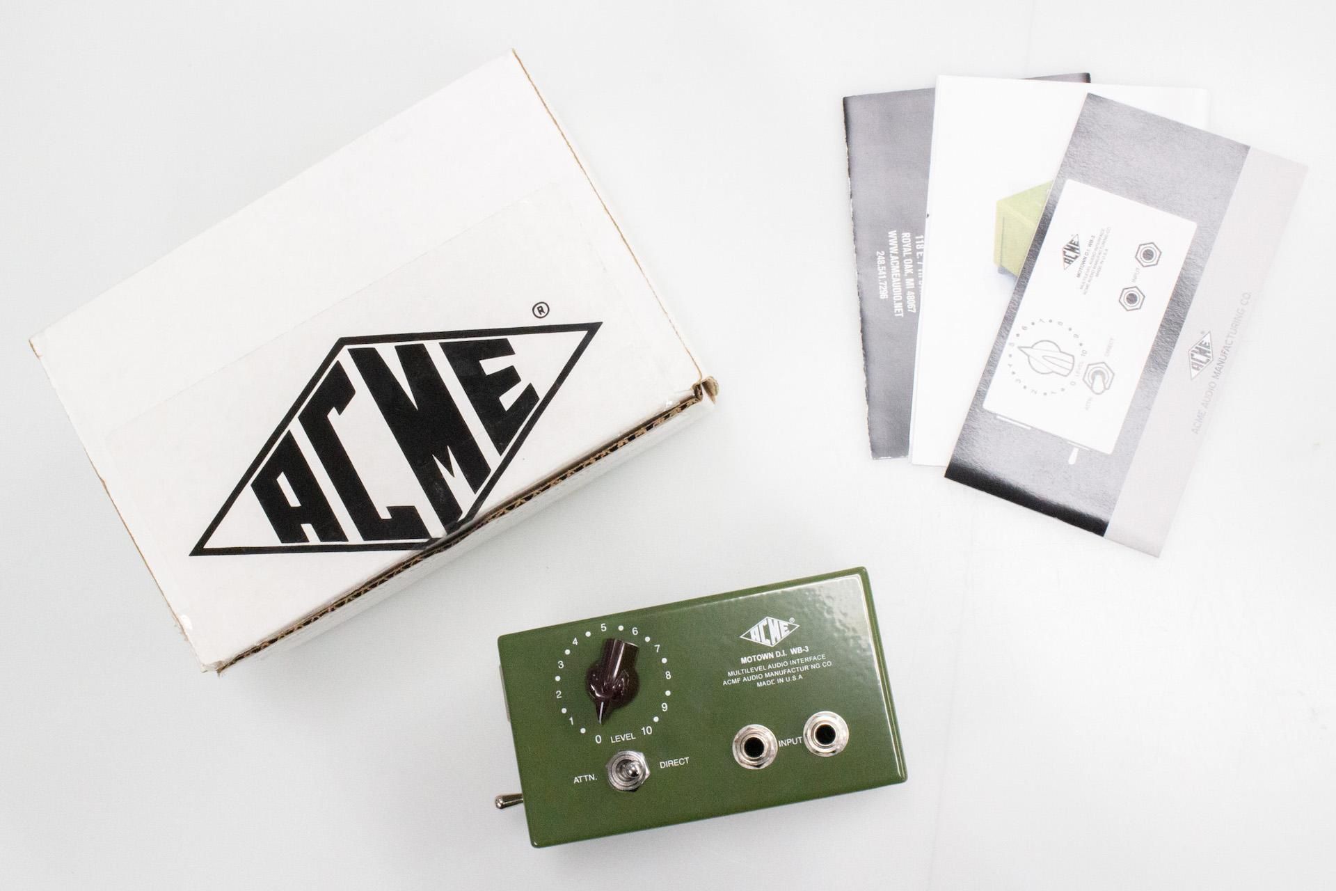 used】ACME Audio / Motown D.I. WEB-3【横浜店】 - Geek IN Box