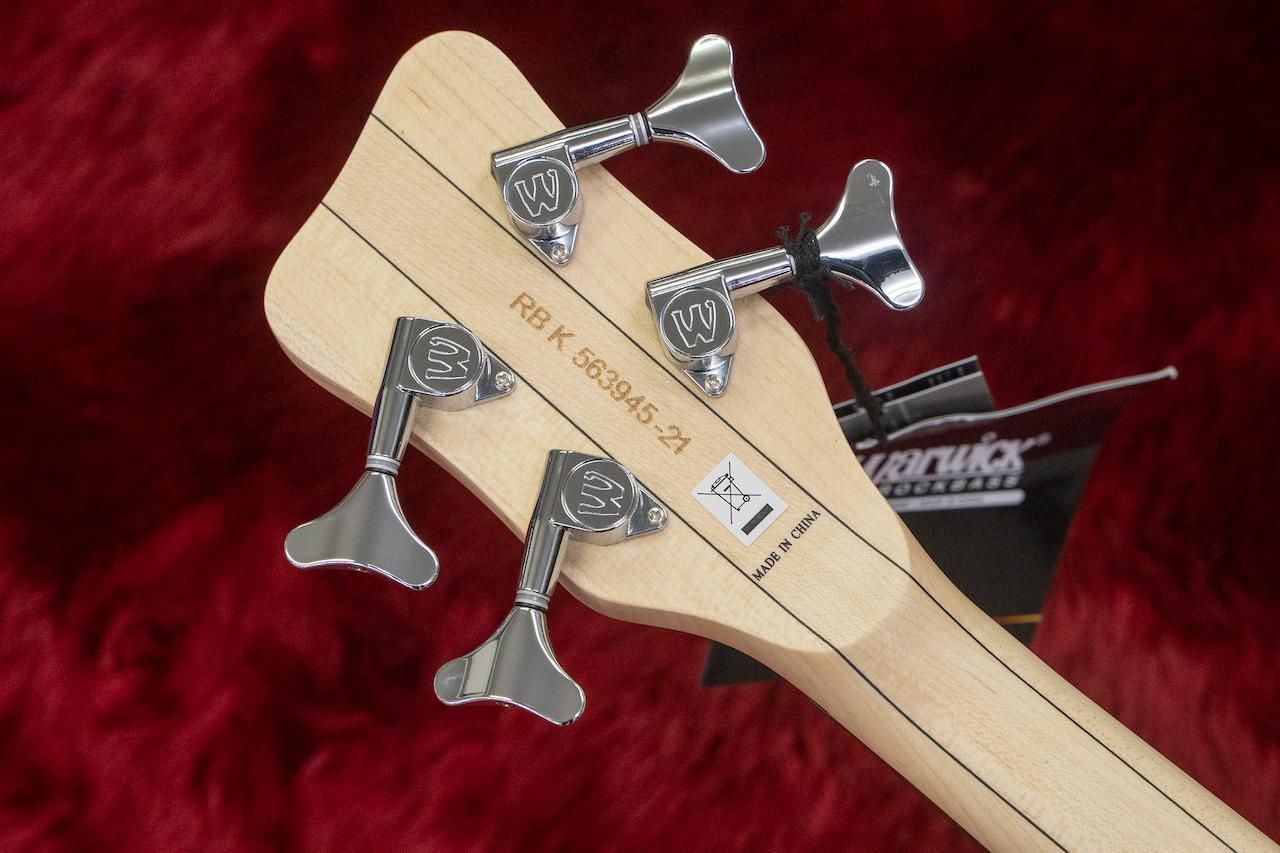 outlet】Warwick / Rock Bass Streamer LX4 Black Solid High Polish