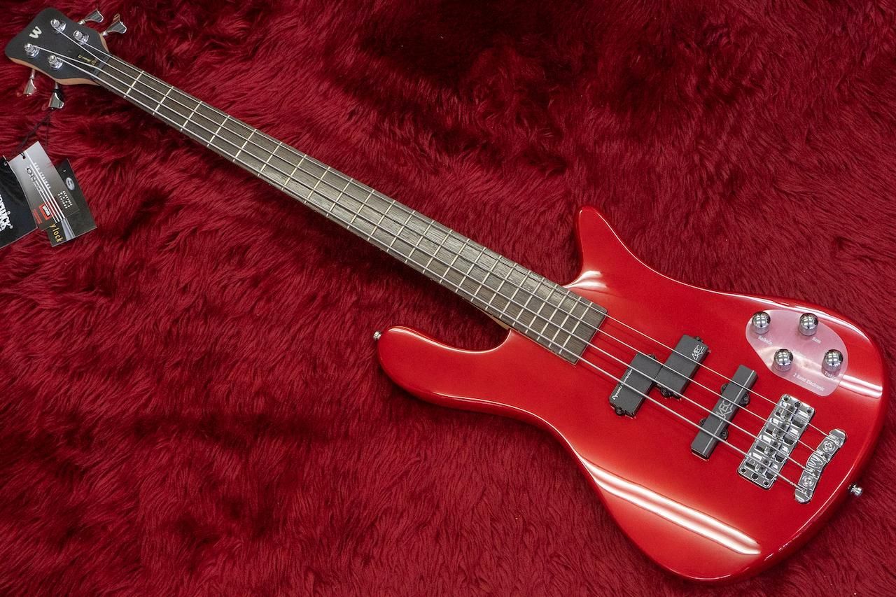 outlet】Warwick / Rock Bass Streamer LX4 High Polish Metallic Red