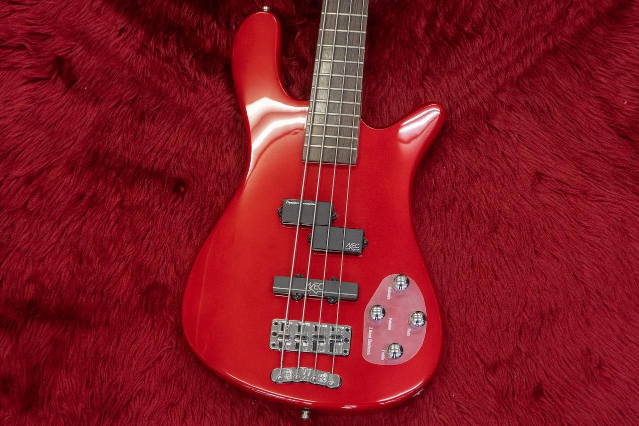 outlet】Warwick / Rock Bass Streamer LX4 High Polish Metallic Red