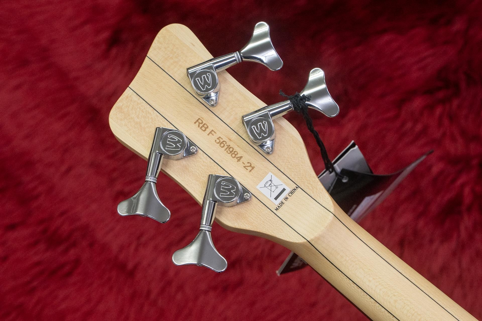 outlet】Warwick / Rock Bass Streamer LX4 High Polish Metallic Red