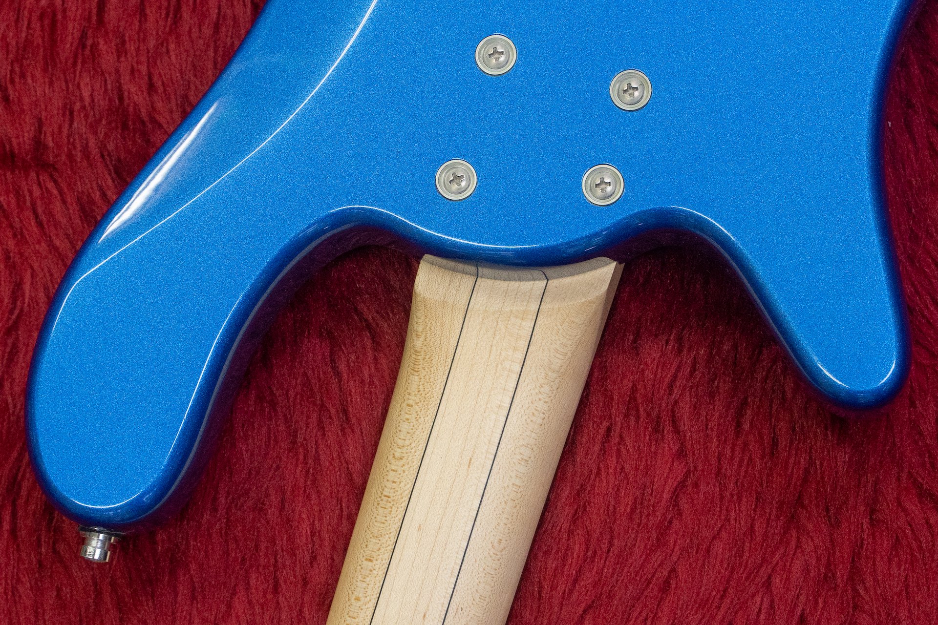 outlet】Warwick / Rock Bass Streamer LX4 High Polish Metallic Blue