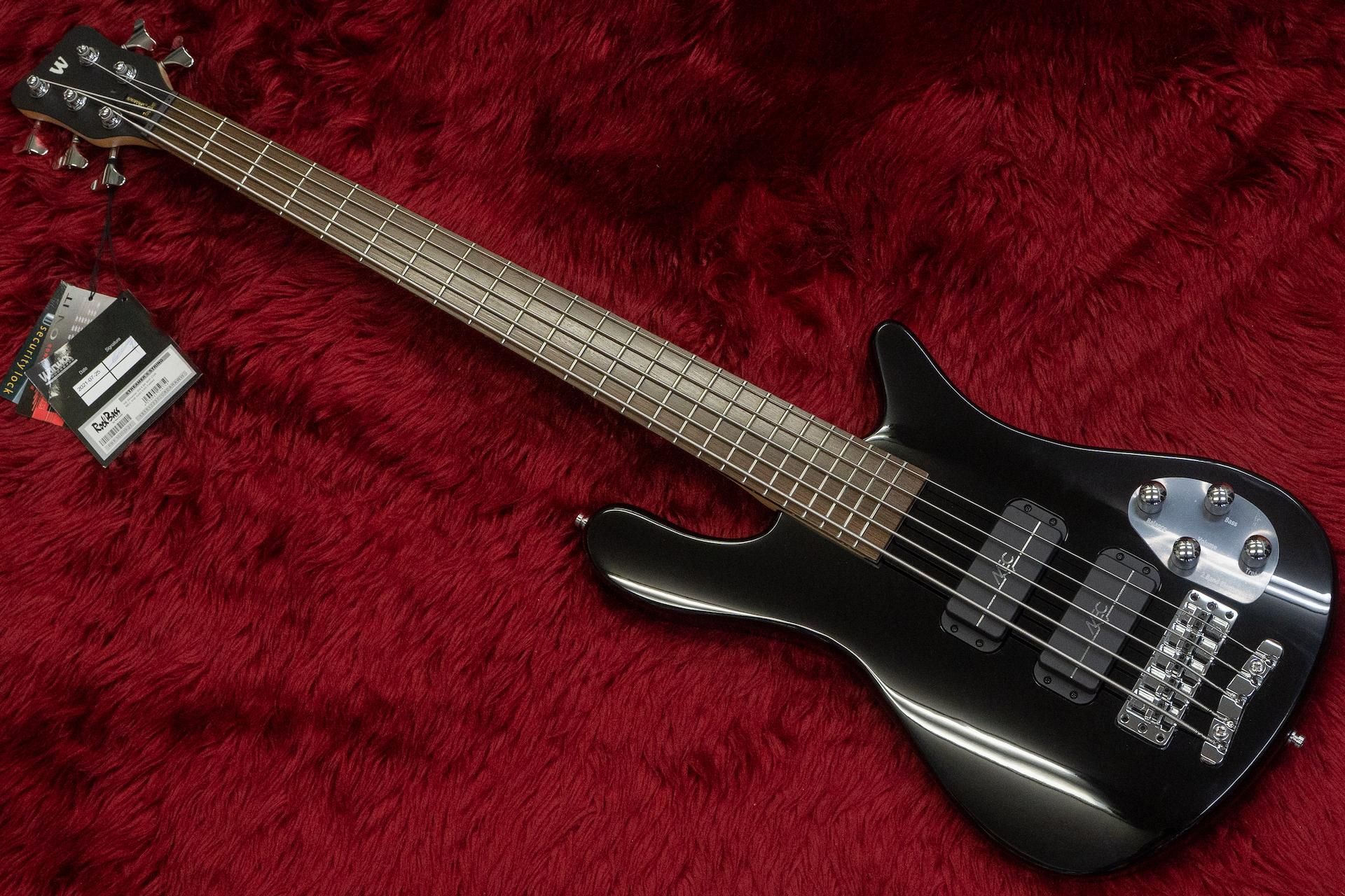 outlet】Warwick / RockBass Streamer Standard 5st Solid Black