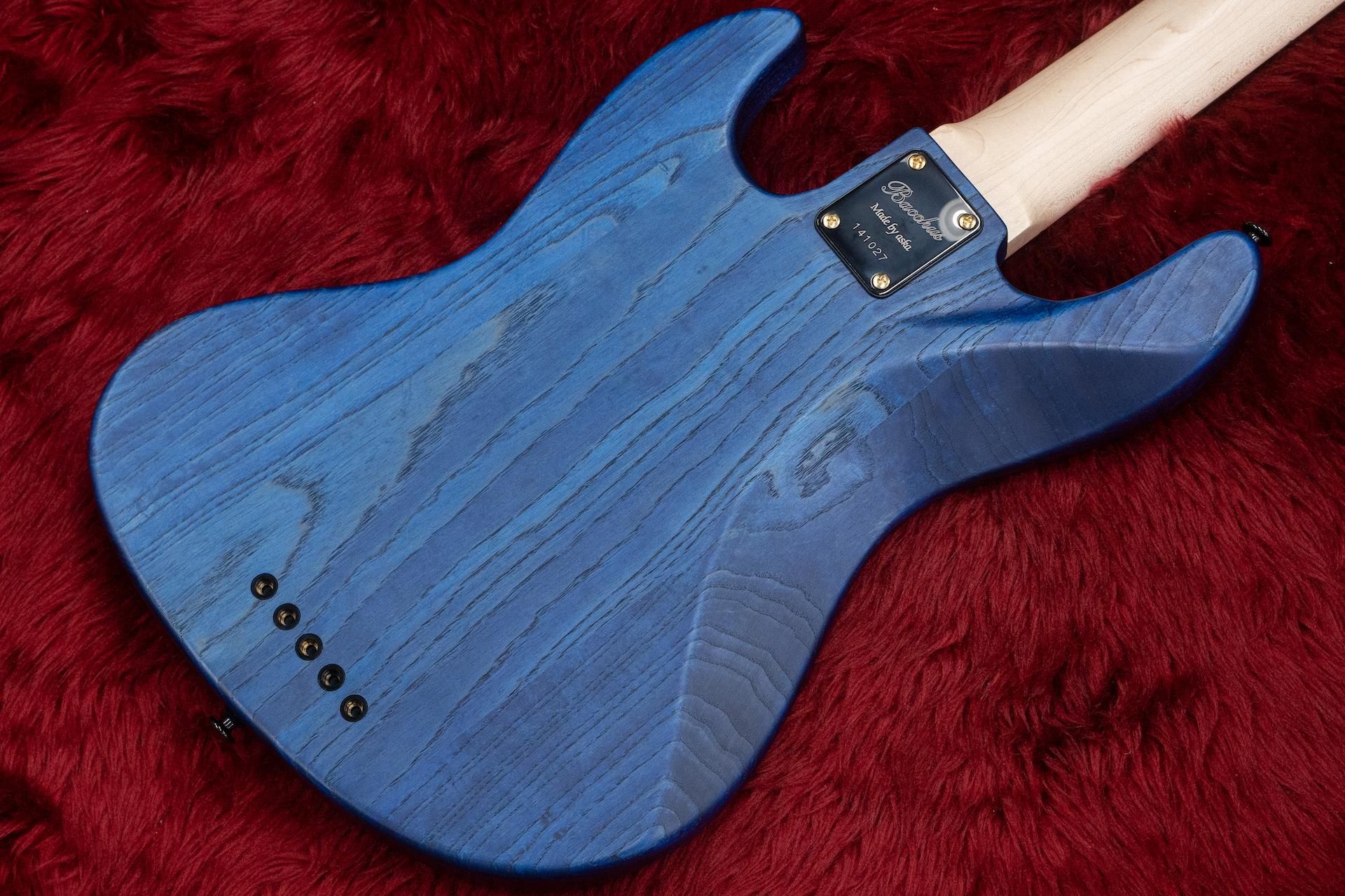 ベース 4kg Bacchus WOODLINE5-FLAME TAMO-SP22/W WOODLINE5-FLAME TAMO-SP22/W BLU/OIL (Bacchus) エレキベース