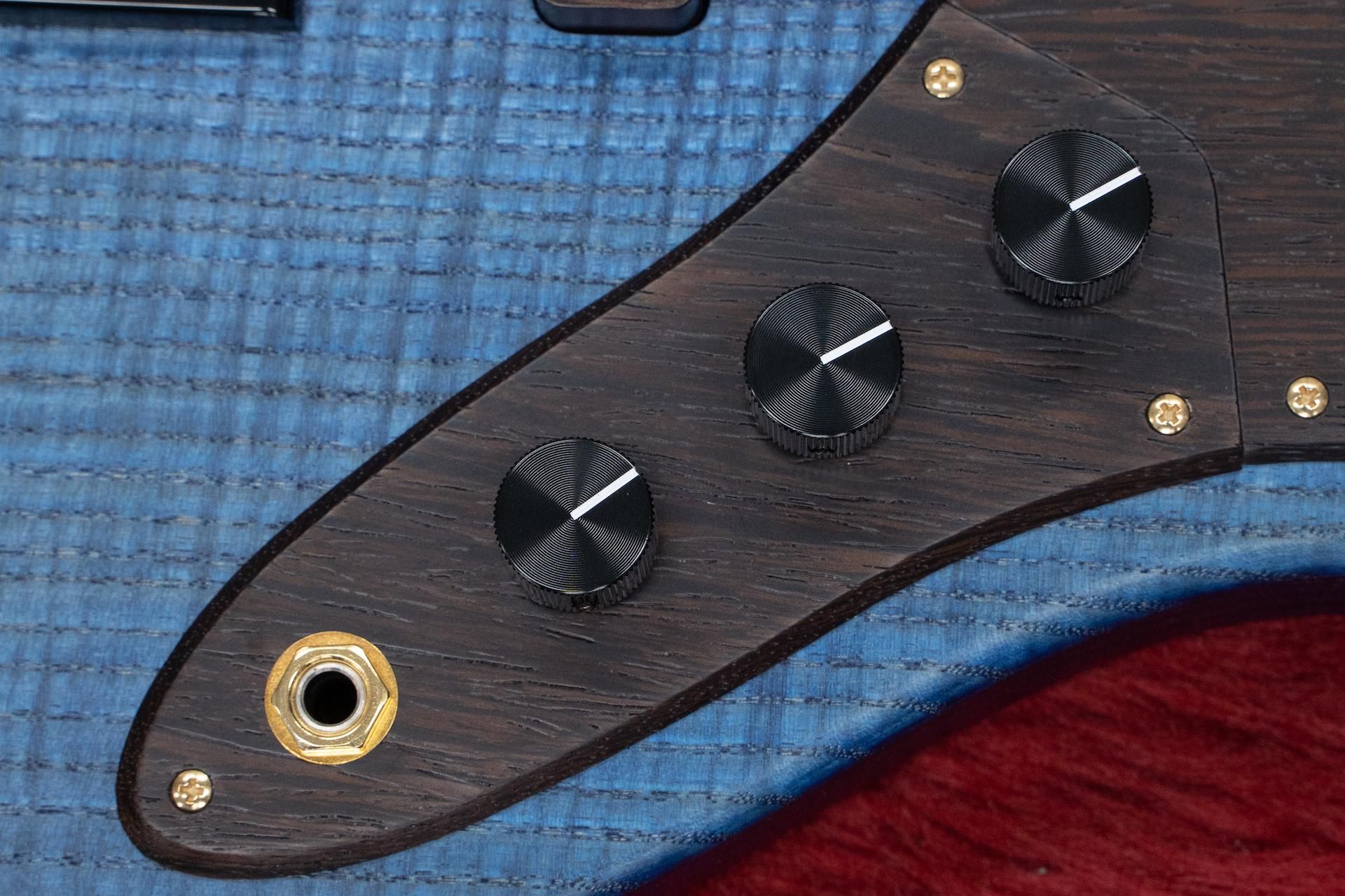 ベース 4kg Bacchus WOODLINE5-FLAME TAMO-SP22/W WOODLINE5-FLAME TAMO-SP22/W BLU/OIL (Bacchus) エレキベース