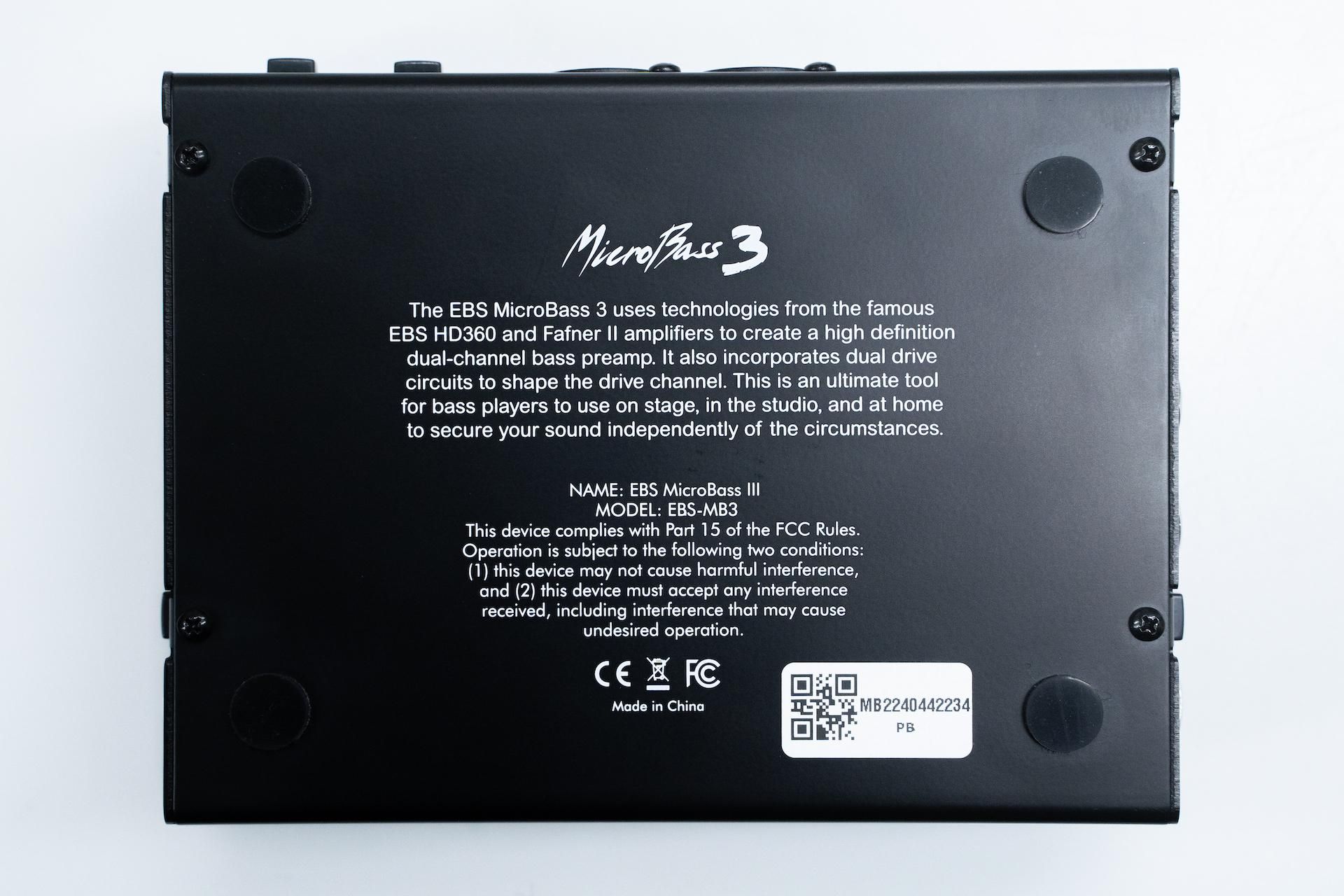 used】EBS / MicroBass 3【横浜店】 - Geek IN Box