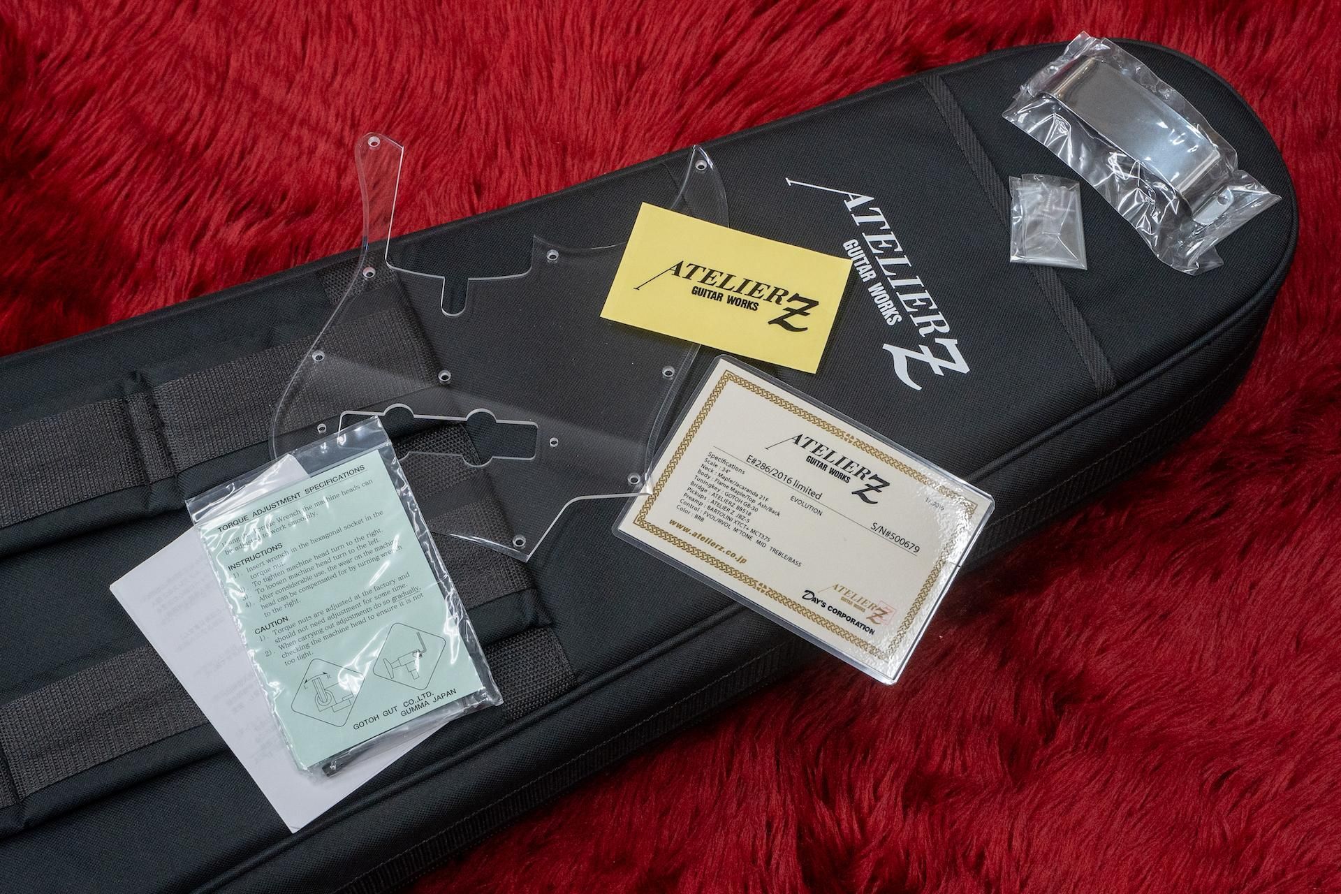 used】AtelierZ / E #286 2016 limited #500679 4.805kg【横浜店 used】AtelierZ / E #286 2016 limited #500679 4.805kg【横浜店