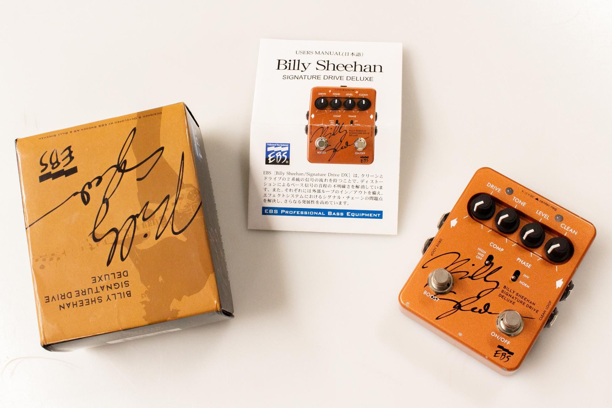 used】EBS / Billy Sheehan Signature Drive DELUXE【横浜店 used】EBS / Billy Sheehan Signature Drive DELUXE【横浜店