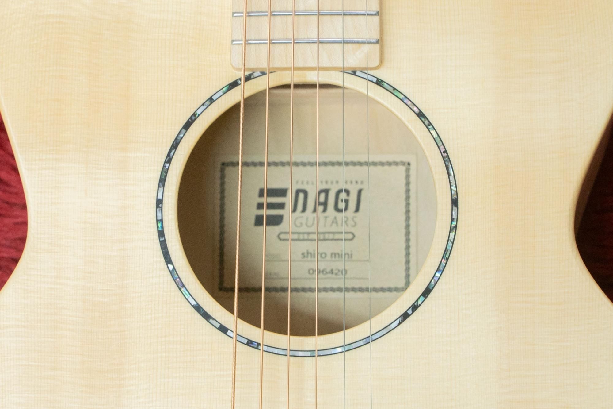 NAGI GUITARS shiro mini - guitarshoptantan （ギターショップ