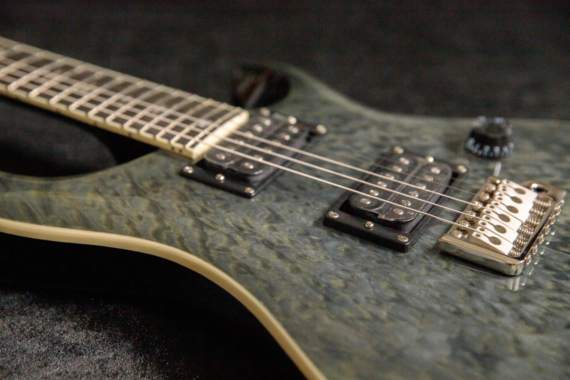 new】Paul Reed Smith / SE Custom24 Quilt PKG Grey Black #F009631