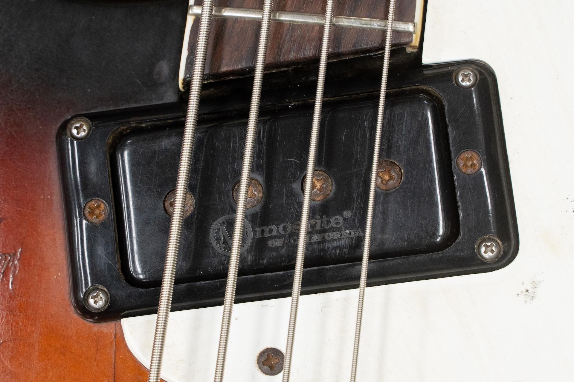 The Ventures Mosrite エレキベースAria製 ブラック mosrite モズライト/エレキギター/The Ventures Model/4045/B