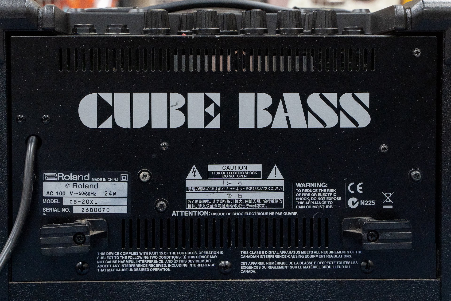 Roland ベースアンプ  CUBE 20XL BASS