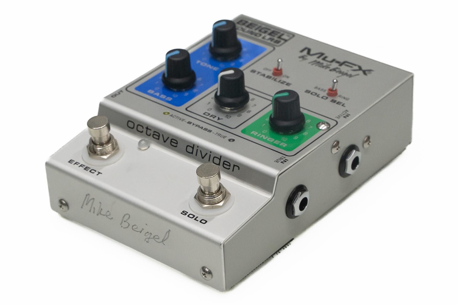 Mu-Fx Octave Divider オクターブ ディバイダー-