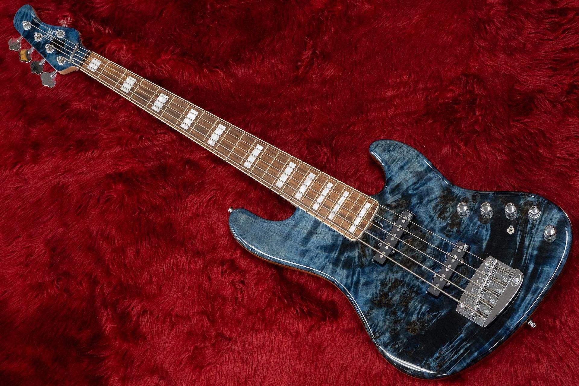 【最終値下げ】新品同様 Mayones Jabba Custom ベース MAYONES Jabba Custom5 (Trance Natural Gloss)（新品/送料無料
