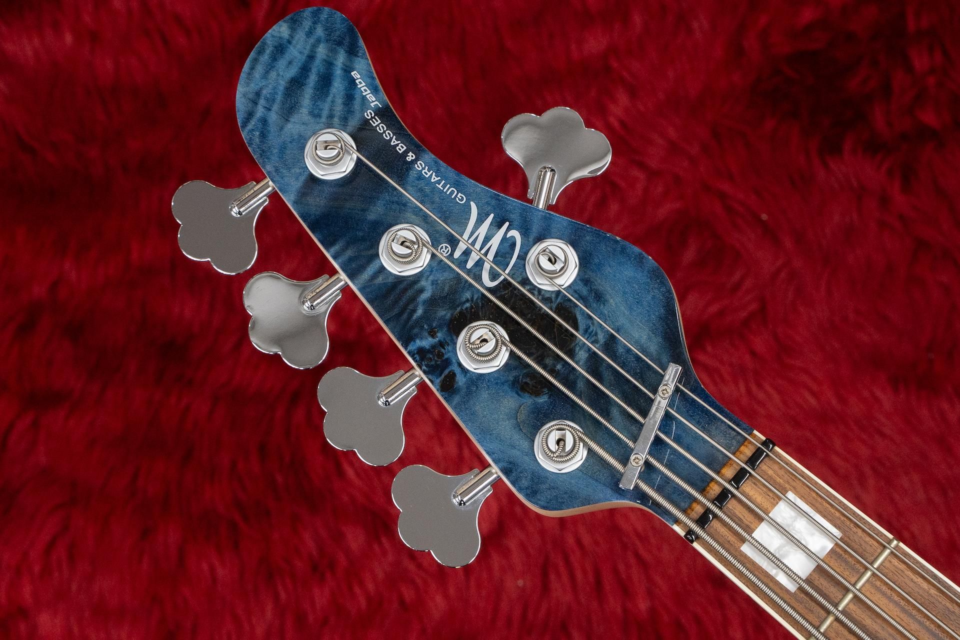 Mayones / Jabba Custom EP 5st 5弦ベース　青 Mayones Jabba Custom EP 5 Bass Transparent Natural Fade Blue
