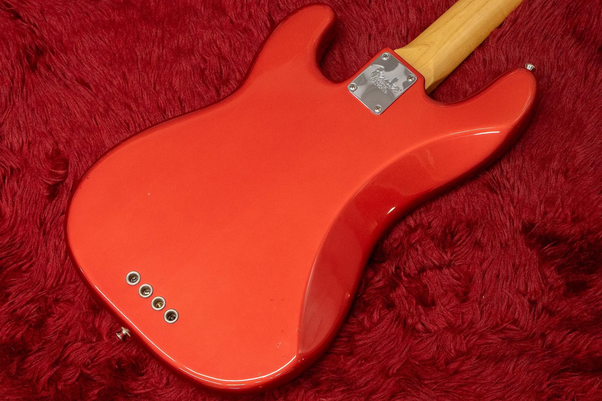 used】Fender / American Series Precision Bass hot rod red