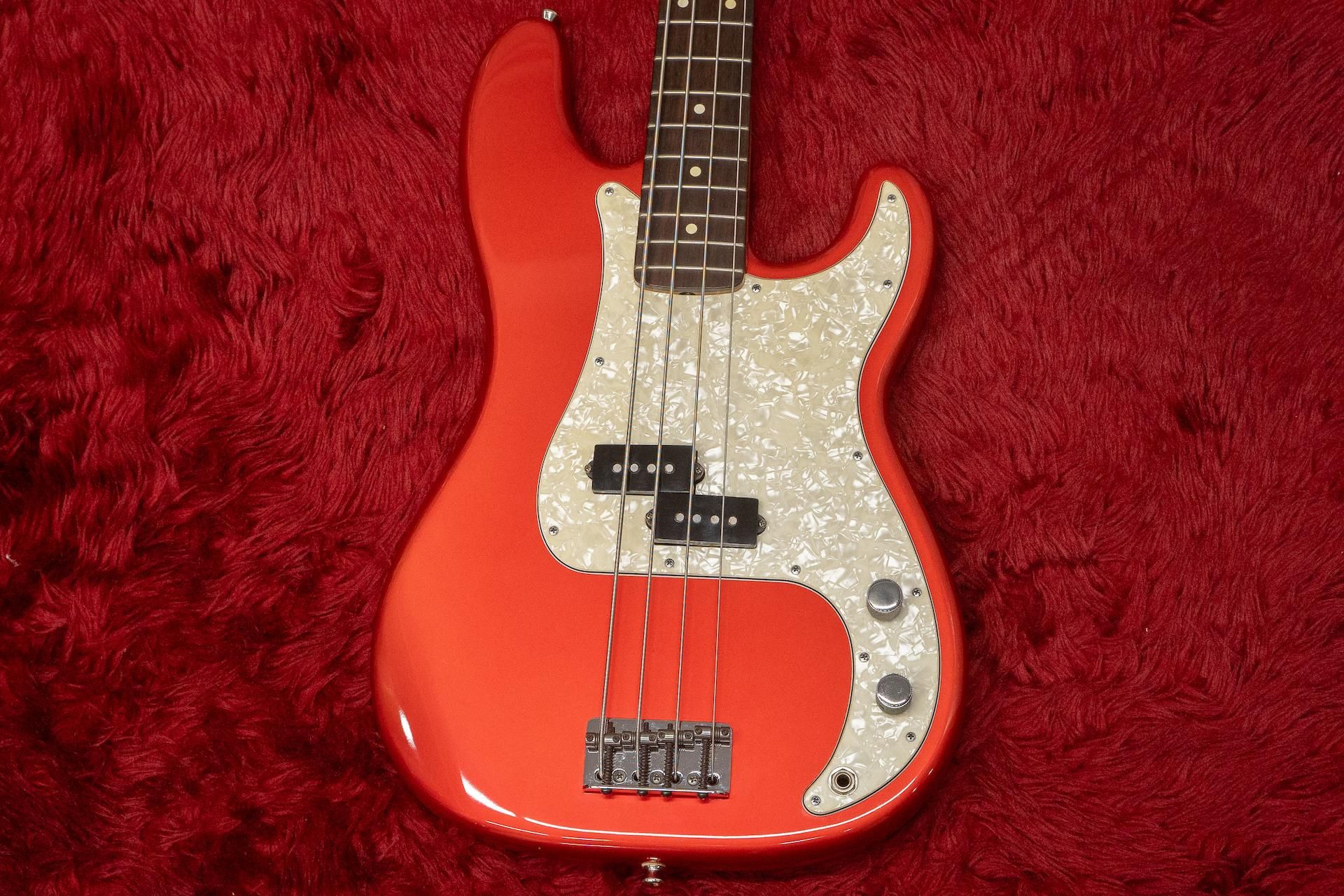 used】Fender / American Series Precision Bass hot rod red