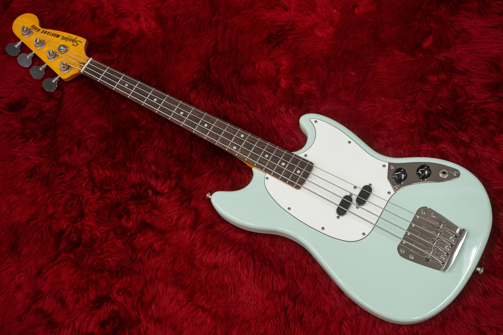 used】Squier / Classic Vibe 60s Mustang Bass Surf Green mod
