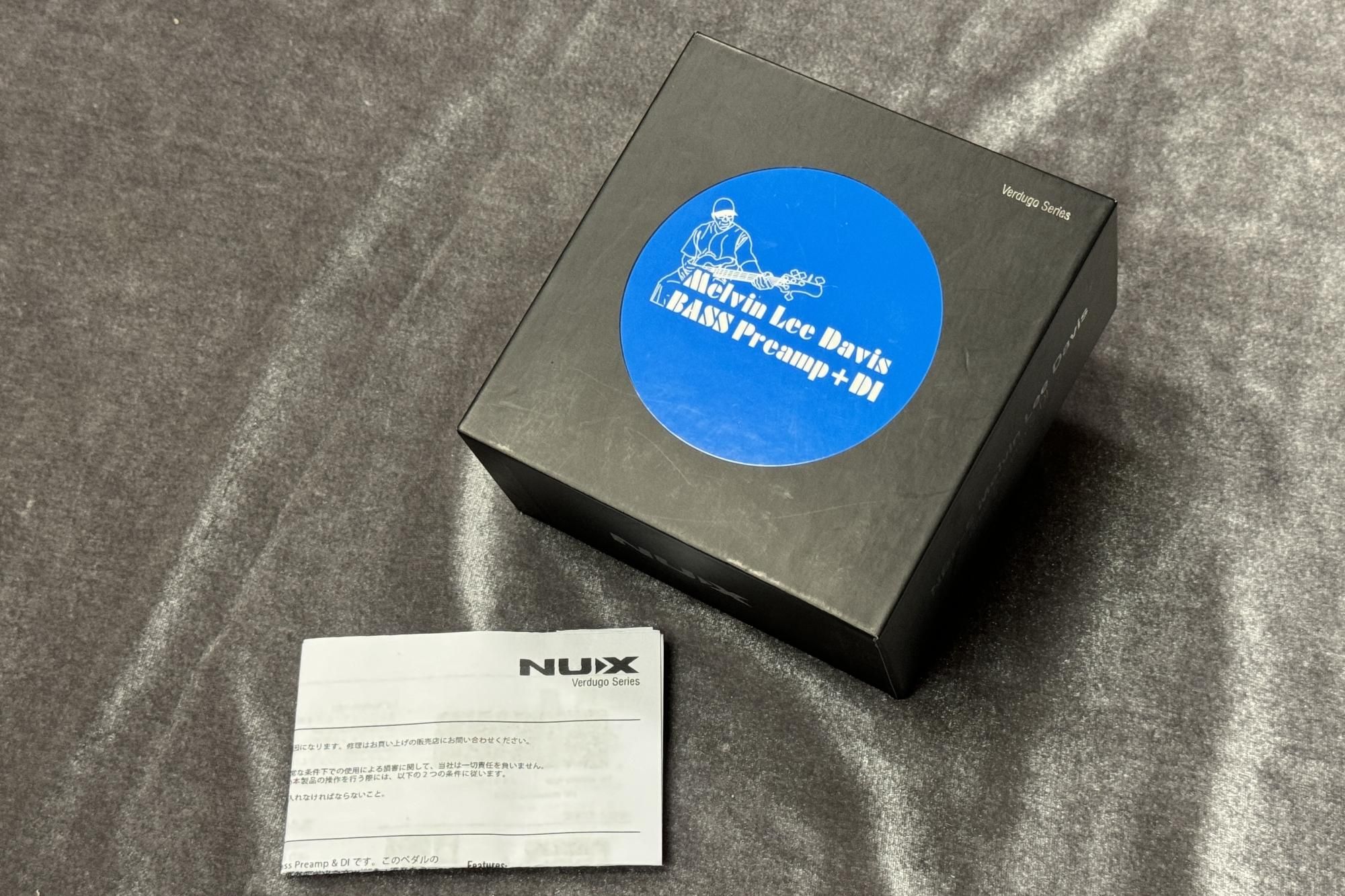 NUX Melvin Lee Davis Bass Preamp + DI Pedal | Music & Arts