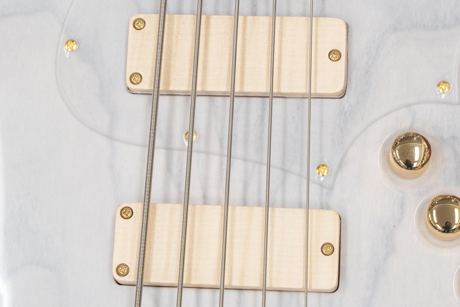 Maruszczyk Elwood L Custom 5弦ベース Maruszczyk / Elwood L Custom 5st Ash White【Test Play