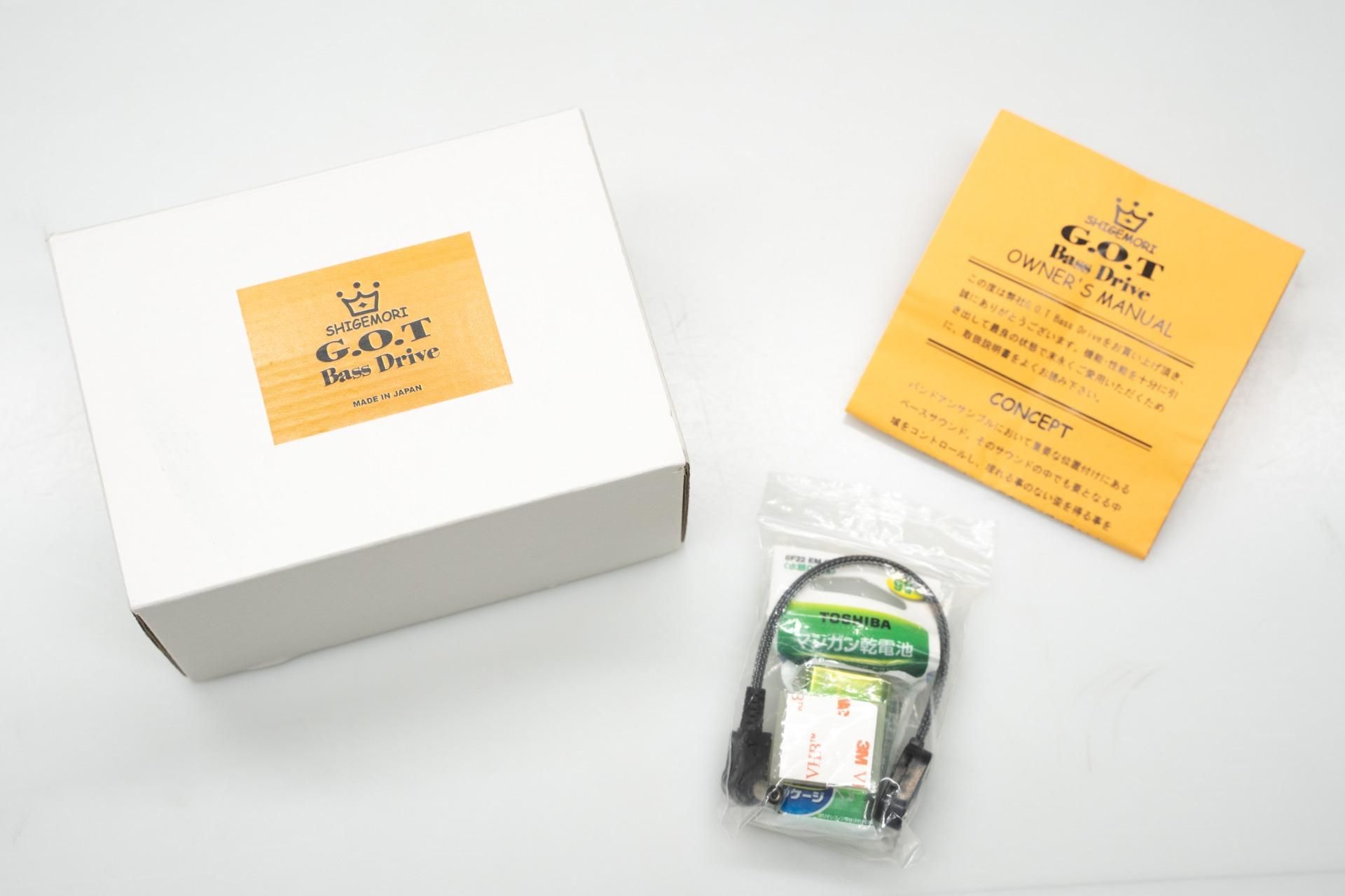 used】SHIGEMORI / G.O.T Bass Drive【GIB横浜】 - Geek IN Box used】SHIGEMORI / G.O.T Bass Drive【GIB横浜】 - Geek IN Box