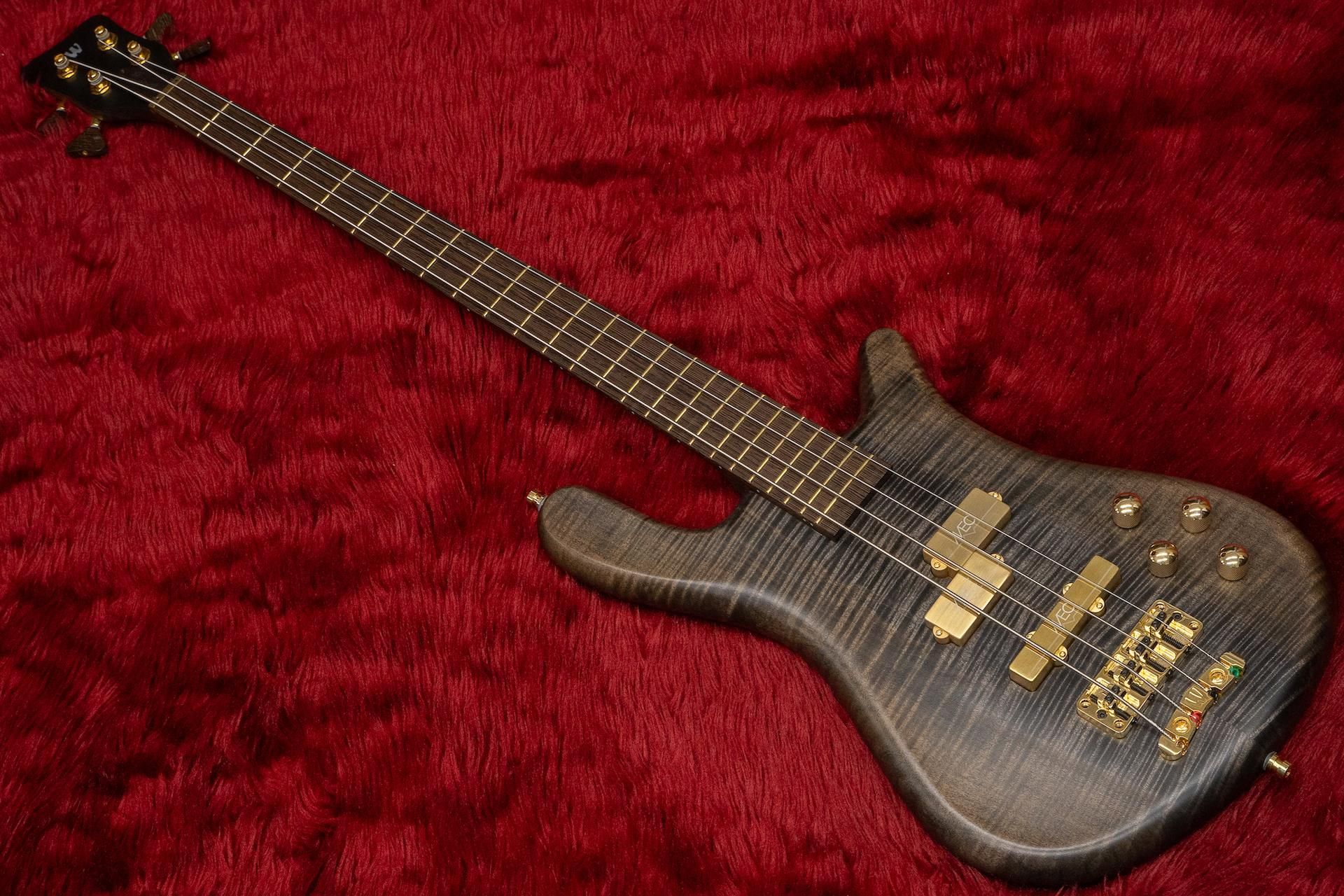 Warwick Masterbuilt Streamer Jazzman, 5-String - Natural Oil