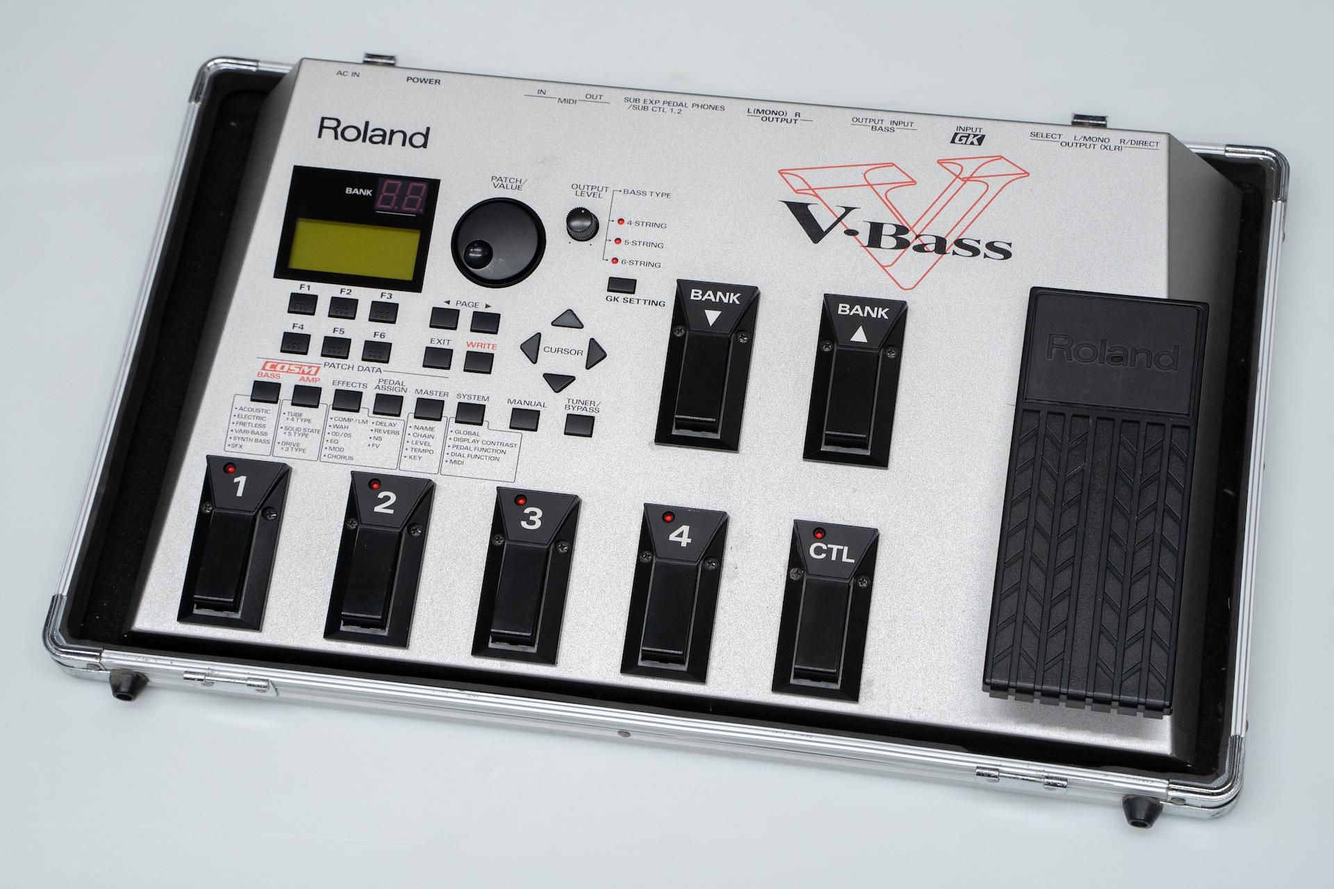 美品 希少 Roland V-Bass System ローランド　シンセサイザー Roland V-Bass System 希少 ローランド シンセサイザー レア