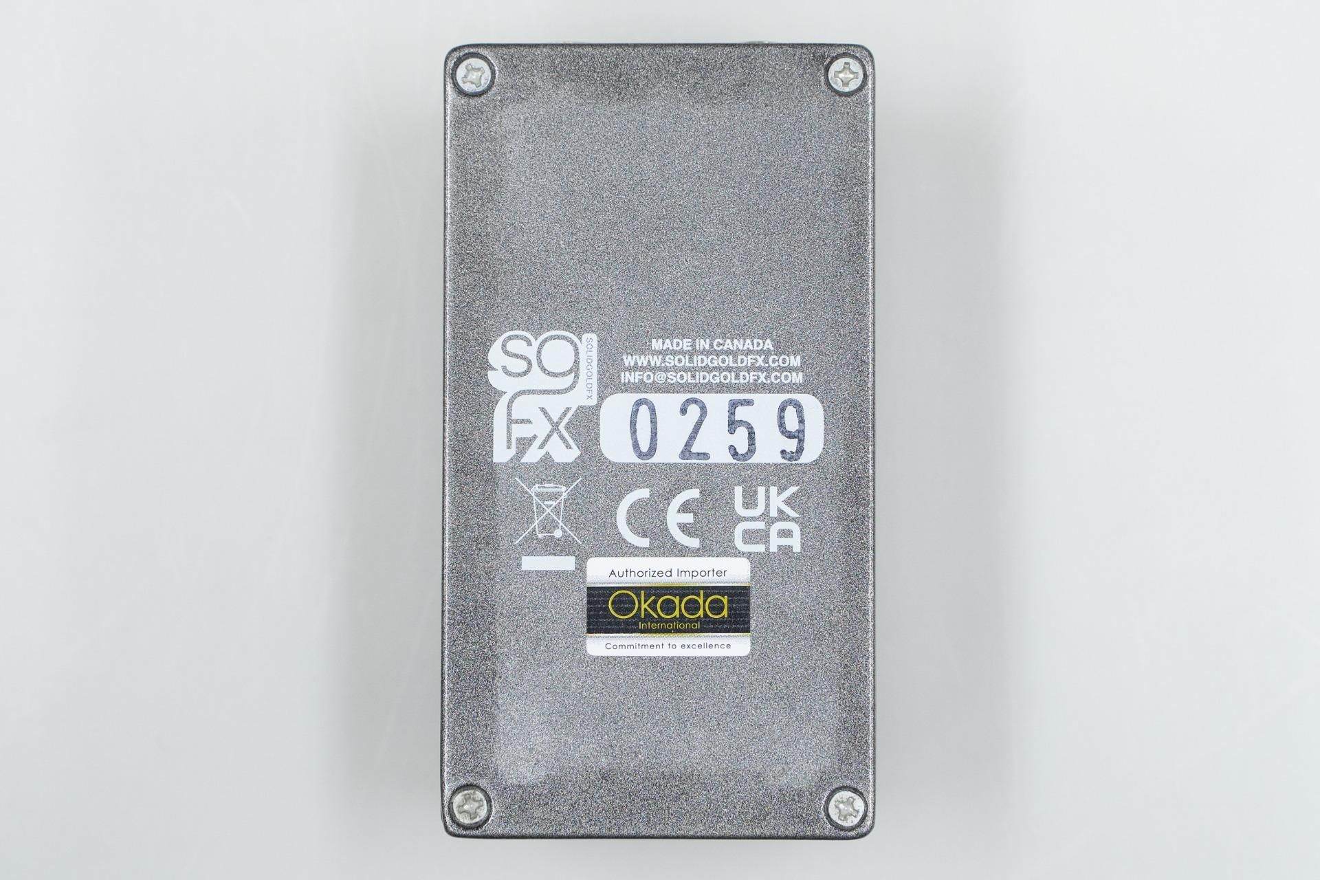 used】SolidGoldFX / BETA-V Bass Preamp 【GIB横浜】 - Geek IN Box