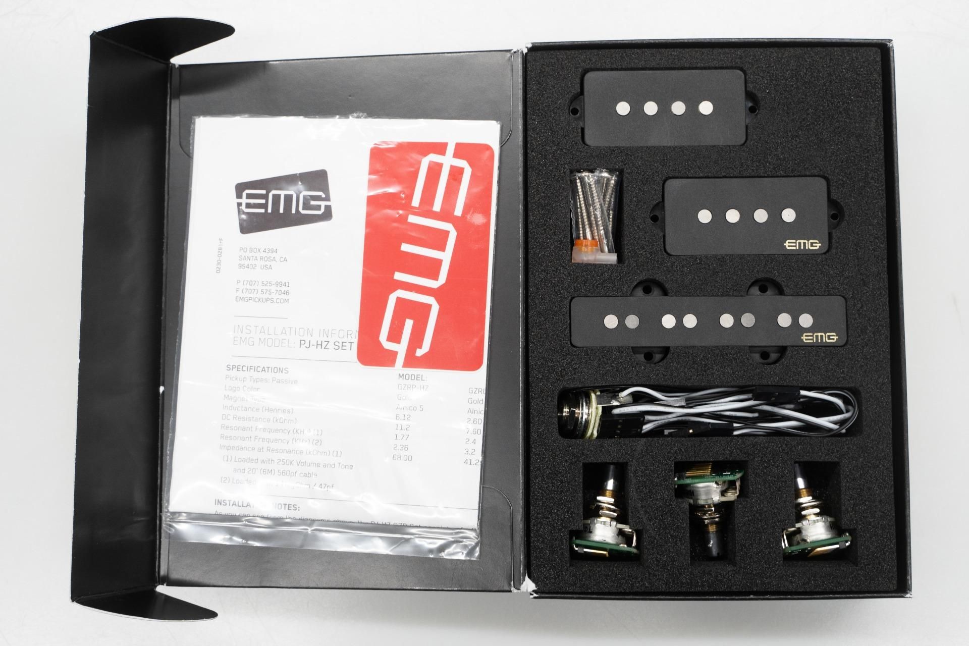 used】EMG / GZR PJ Geezer Butler Set【GIB横浜】 - Geek IN Box