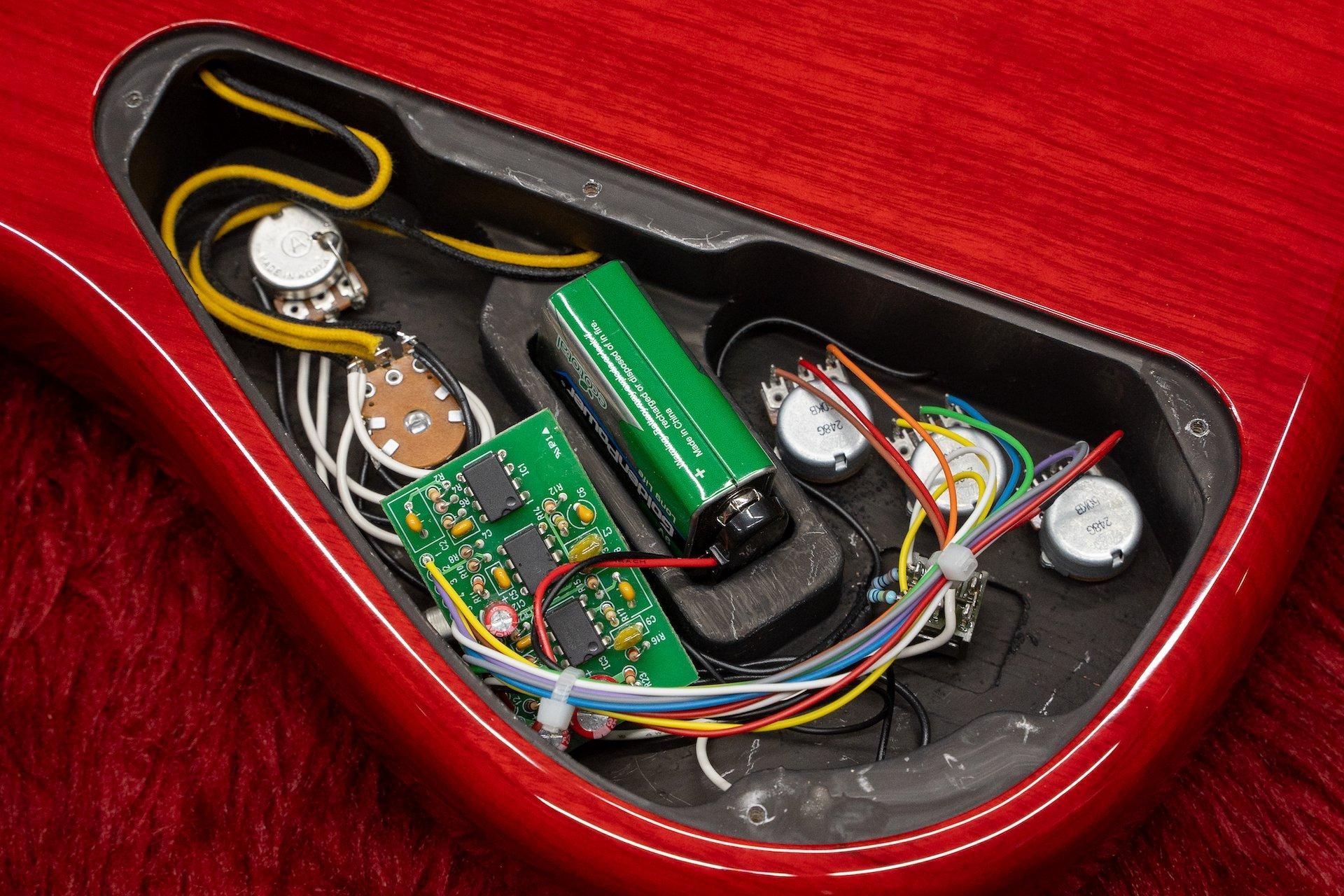 インパクション E12-775 ステイシー F3C ボディ 蛍光レッド Gibson USA / Original Collection Les Paul Special Vintage
