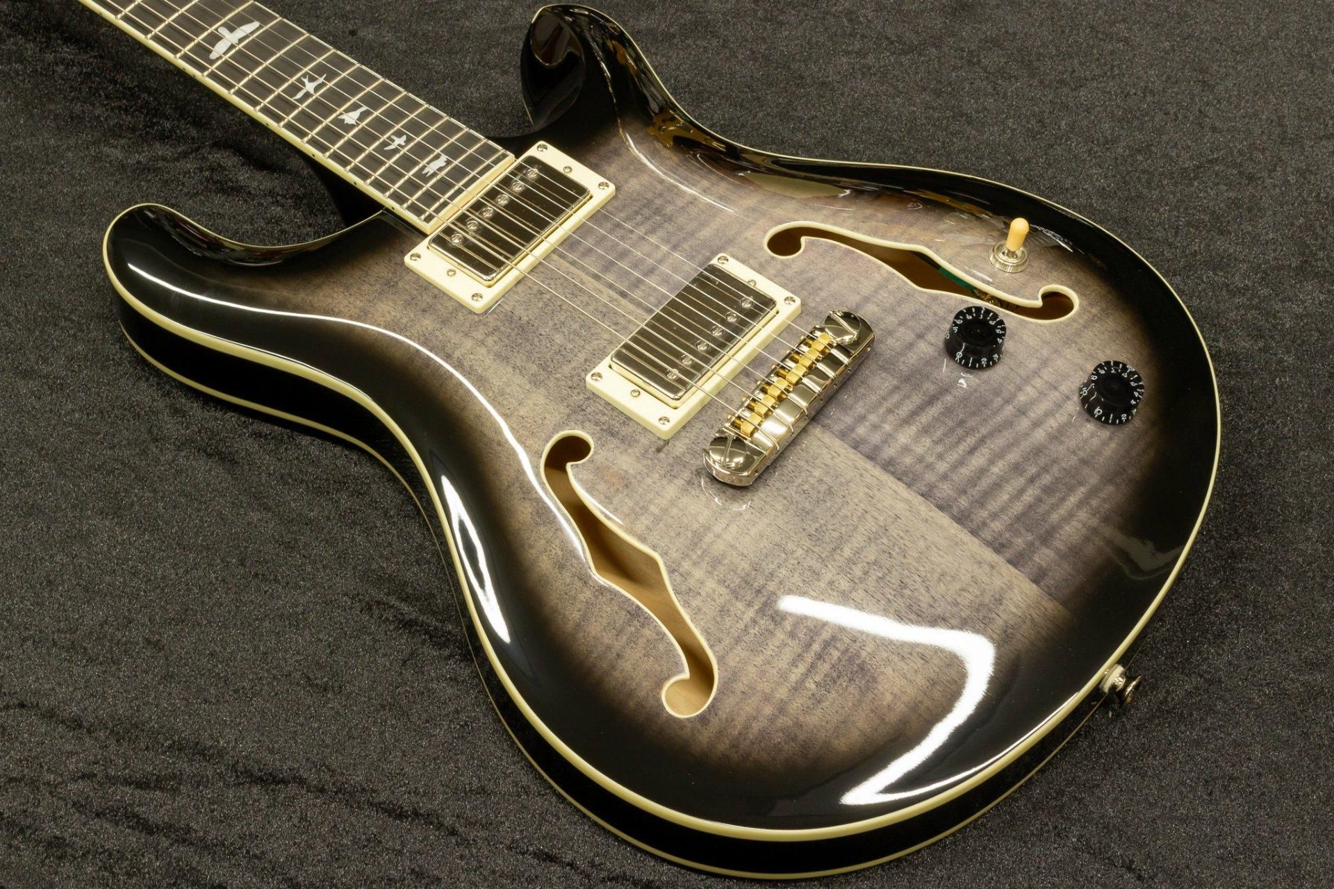 new】PRS / SE Hollowbody II Charcoal Burst #E29249 2.74kg new】PRS / SE Hollowbody II Charcoal Burst #E29249 2.74kg