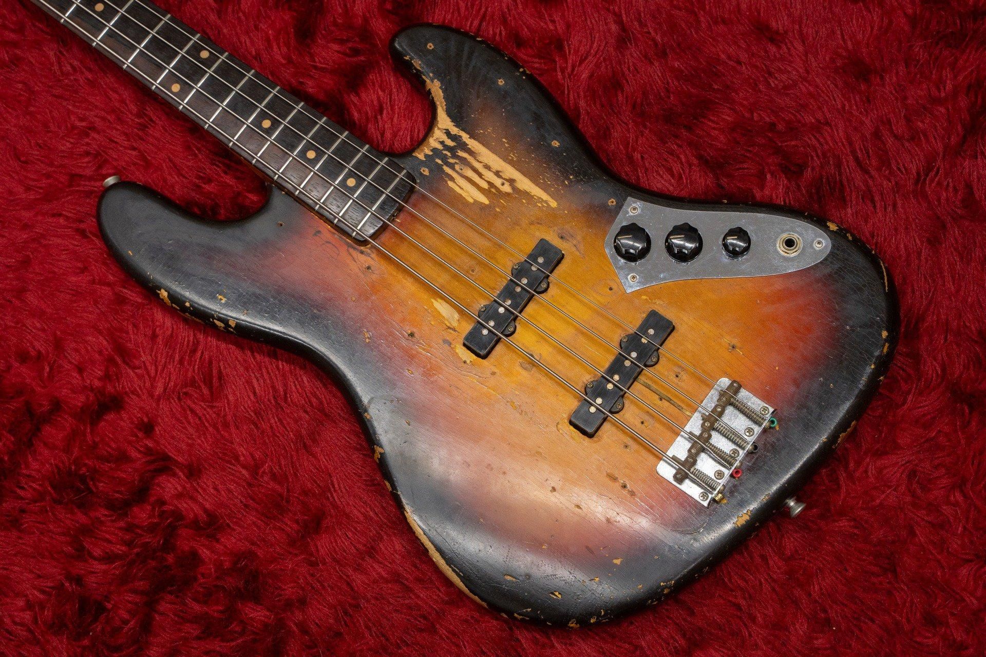 used】Fender / 1962 Jazz Bass 3.825kg #75335【委託品】【GIB used】Fender / 1962 Jazz Bass 3.825kg #75335【委託品】【GIB