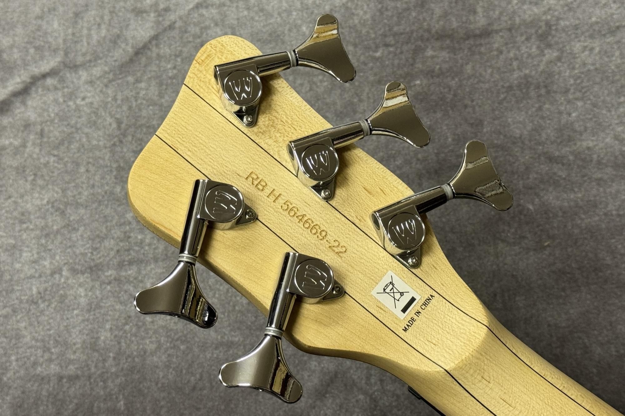 Warwick RockBass Corvette Basic アクティブベース Warwick ワーウィック RockBass Corvette Basic 5st Natural