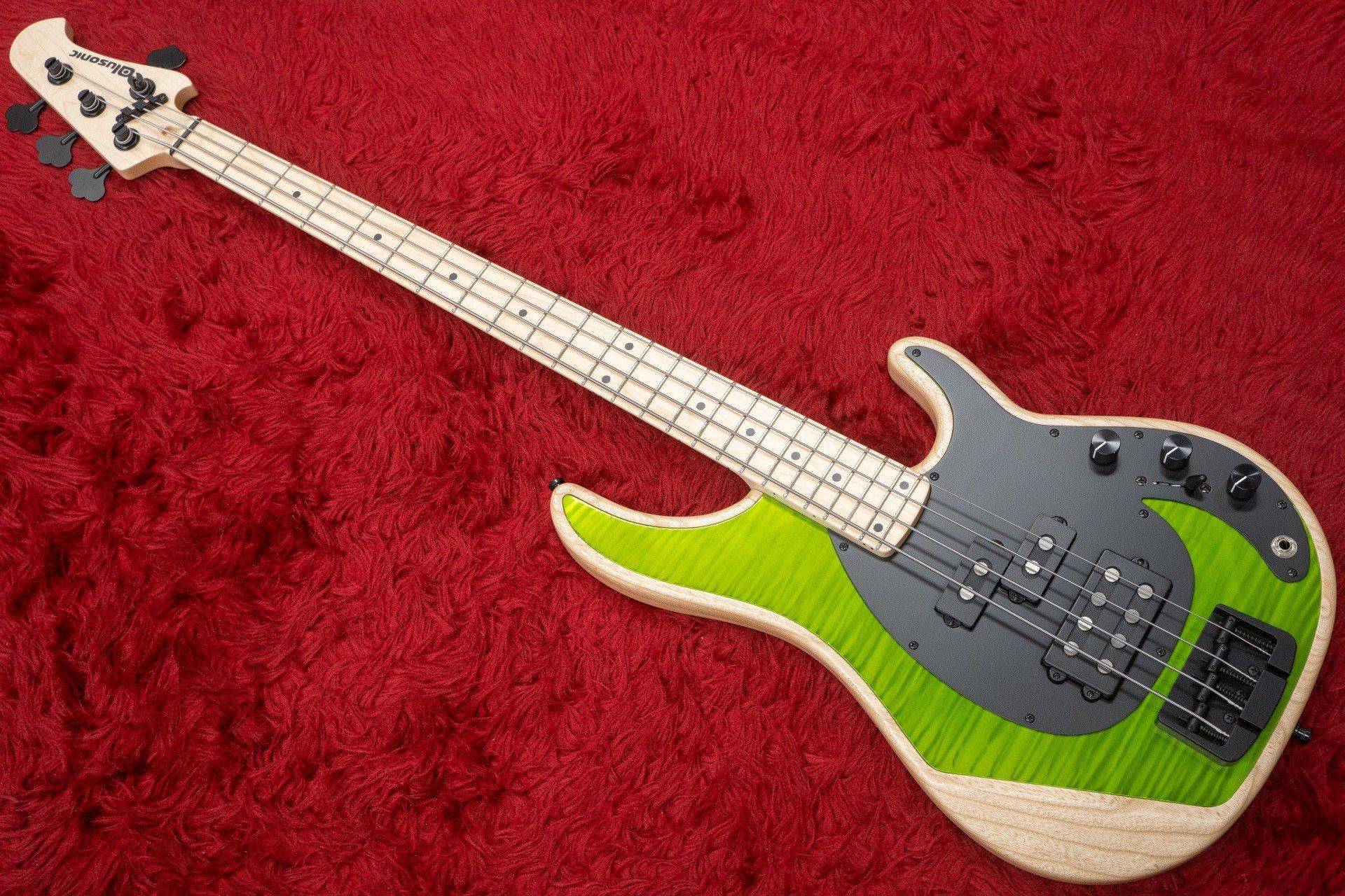 outlet】Alusonic / Django Deluxe 4 PM Natural - Lime Green 3.49kg