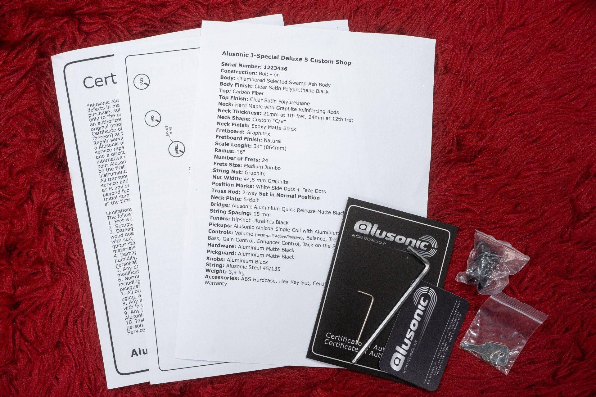 new】Alusonic / J-Special Deluxe 5 Carbon 3.485kg #1223436 new】Alusonic / J-Special Deluxe 5 Carbon 3.485kg #1223436