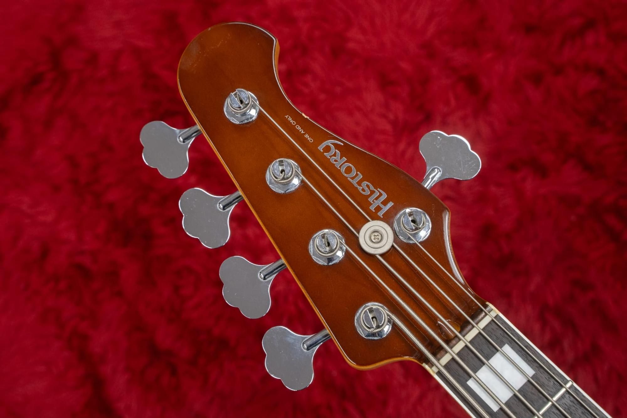 History エレキベース レッド HISTORY HJB-Standard MRD Metallic Red 国産エレキベース 日本