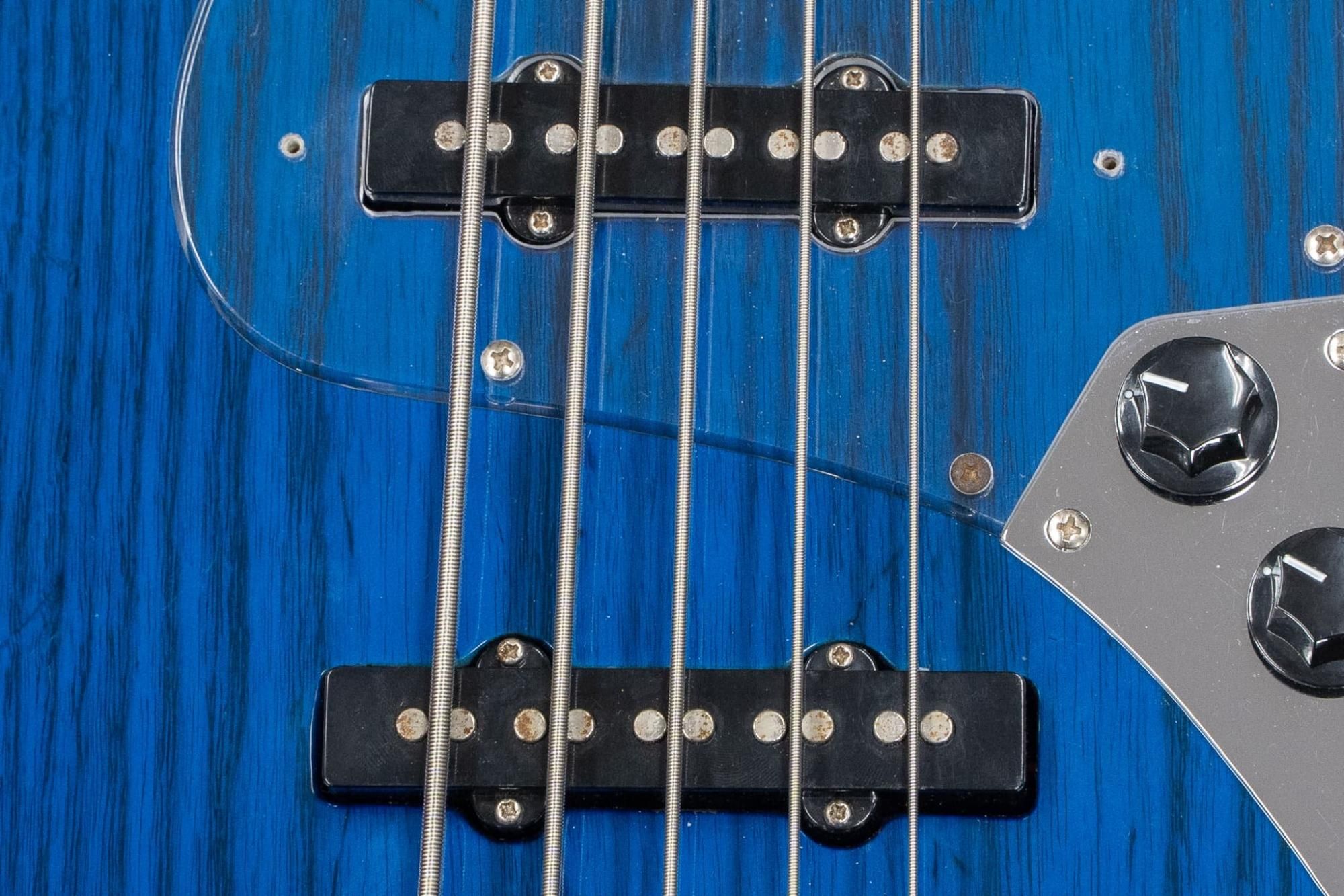 【希少】Bacchus WL-535 ASH 5弦ベース ハンドクラフト 青 WL5-ASH/RSM STB (Bacchus / バッカス) 5弦ベース エレキベース