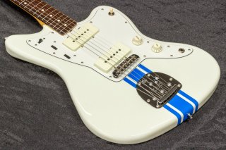 usedFender / 2023 MIJ Traditional 60s Jazzmaster Olympic White With Blue Competition StripeTONIQ