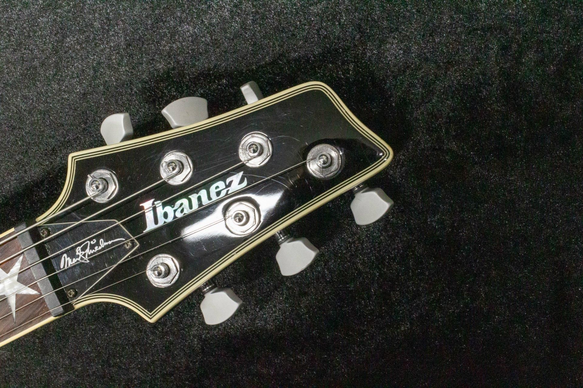 Ibanez エレキギター マーティ・フリードマンモデル ハードケース付き Ibanez アイバニーズ MFM1 BBL Marty Friedman Model エレキ