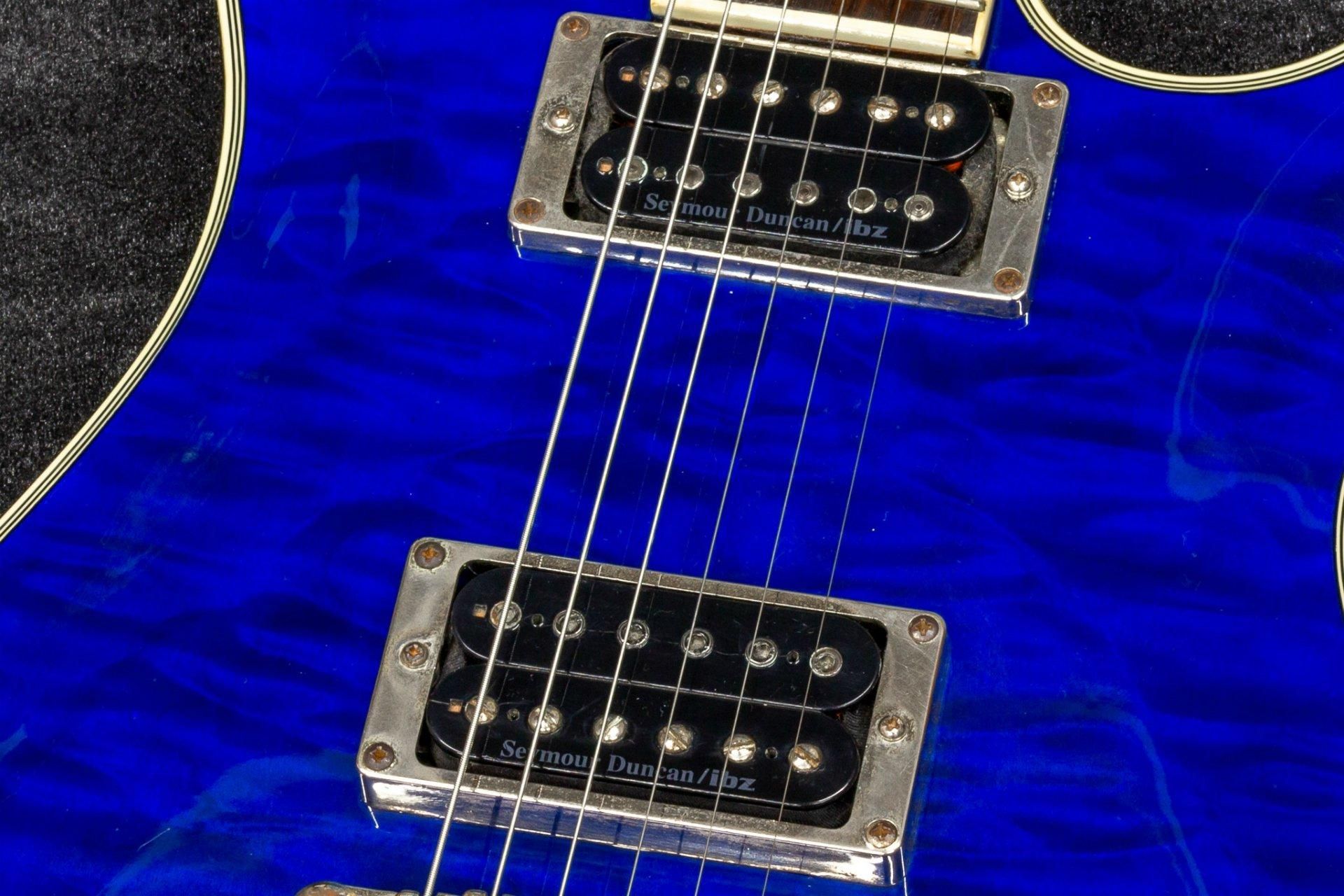 used】Ibanez / MARTY FRIEDMAN MFM1 Bright Blue #W560913 3.39kg