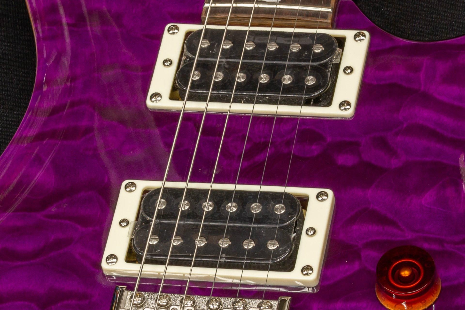 new】PRS / SE Custom 24 Quilt Amethyst #G014176 3.44kg new】PRS / SE Custom 24 Quilt Amethyst #G014176 3.44kg