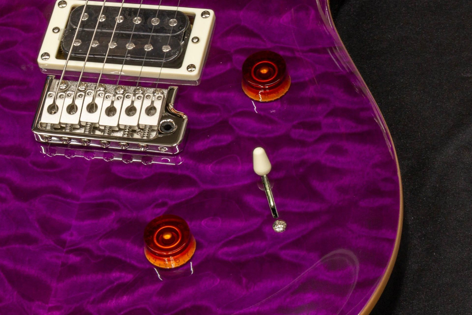 new】PRS / SE Custom 24 Quilt Amethyst #G014176 3.44kg