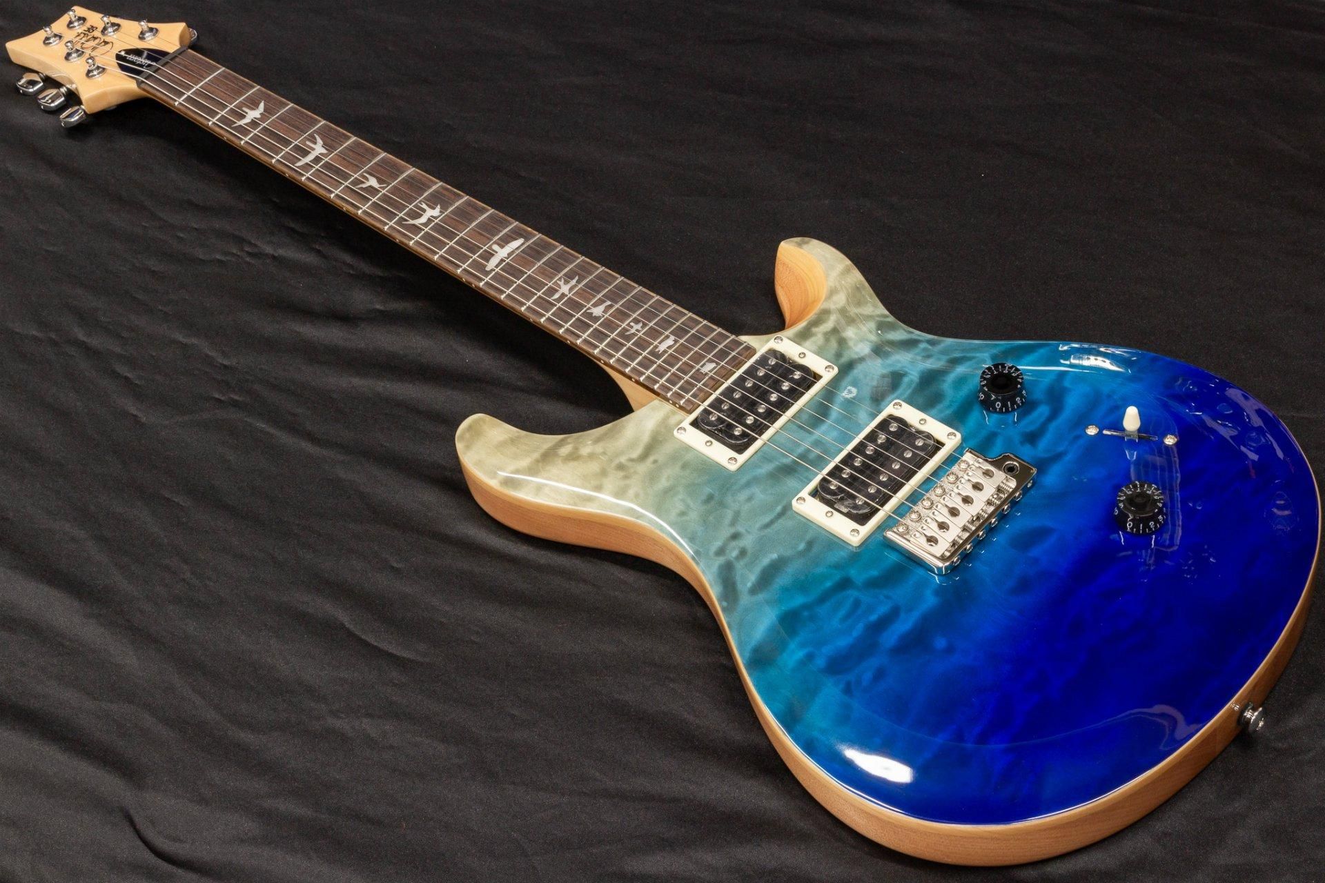 new】PRS / SE Custom 24 Quilt Blue Fade #G015734 3.46kg