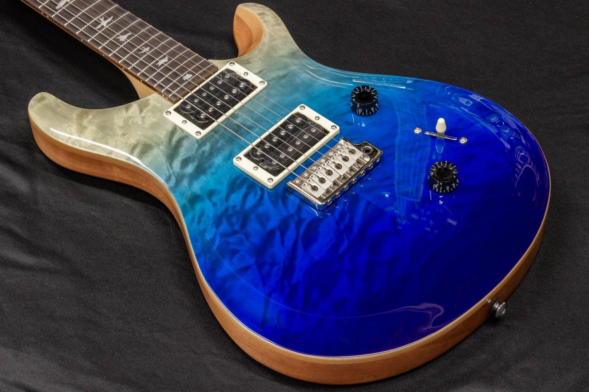 new】PRS / SE Custom 24 Quilt Blue Fade #G005665 3.58kg new】PRS / SE Custom 24 Quilt Blue Fade #G005665 3.58kg