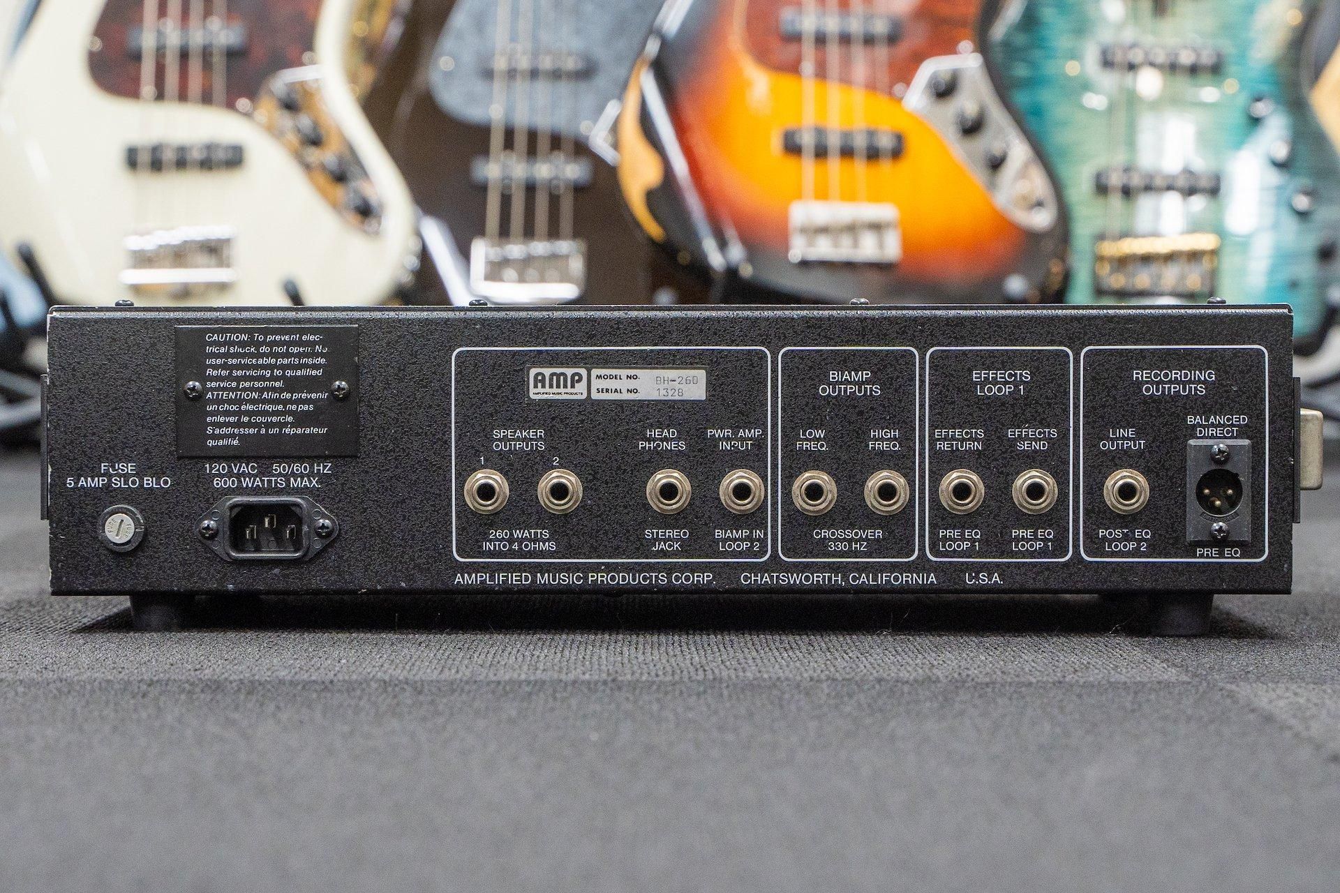 used】Amplified Music Products / BH-260 Bass Amplifier #1328