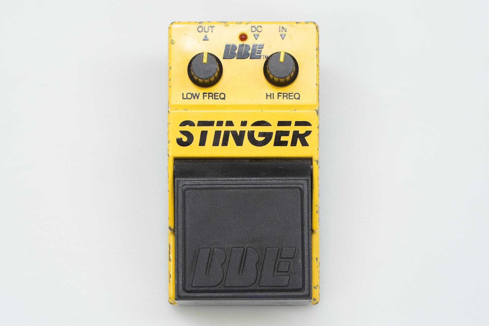 BBE STINGER ギターエフェクター BBE STINGERというエフェクターが出てきました｜shinsaka
