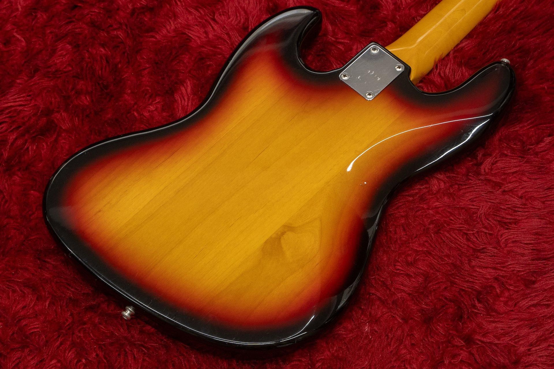 ベース Fender japan Jazz Bass JB62M 3TS used】Fender Japan / JB62 3TS 1993-1994 4.200kg #N086337 Made in