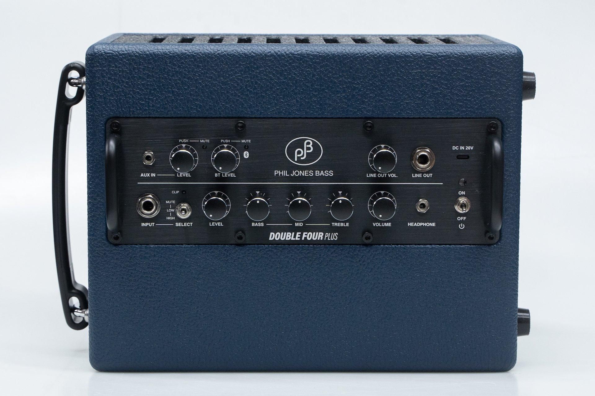 new】Phill Jones Bass (PJB) / Double Four Plus MD Blue【GIB